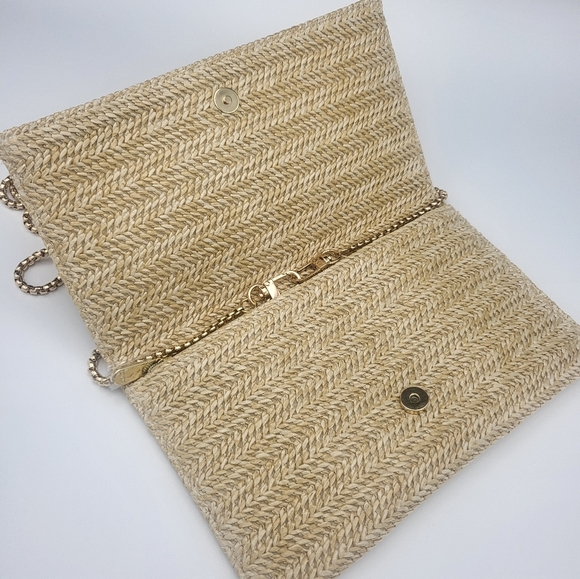 Brand new authentic Dior raffia wicker summer pouch from Dior Beauty - Picture 17 of 17